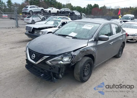 2019 Nissan Sentra S from USA, damaged, VIN 3N1AB7AP1KY388192